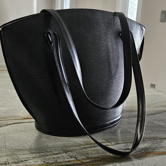 Louis Vuitton Handbags - Louis Vuitton Black Epi Leather Saint Jacques GM Tote Shoulder Bag Vintage 1993